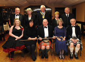 Top table guests